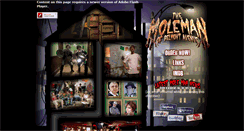 Desktop Screenshot of molemanmovie.com
